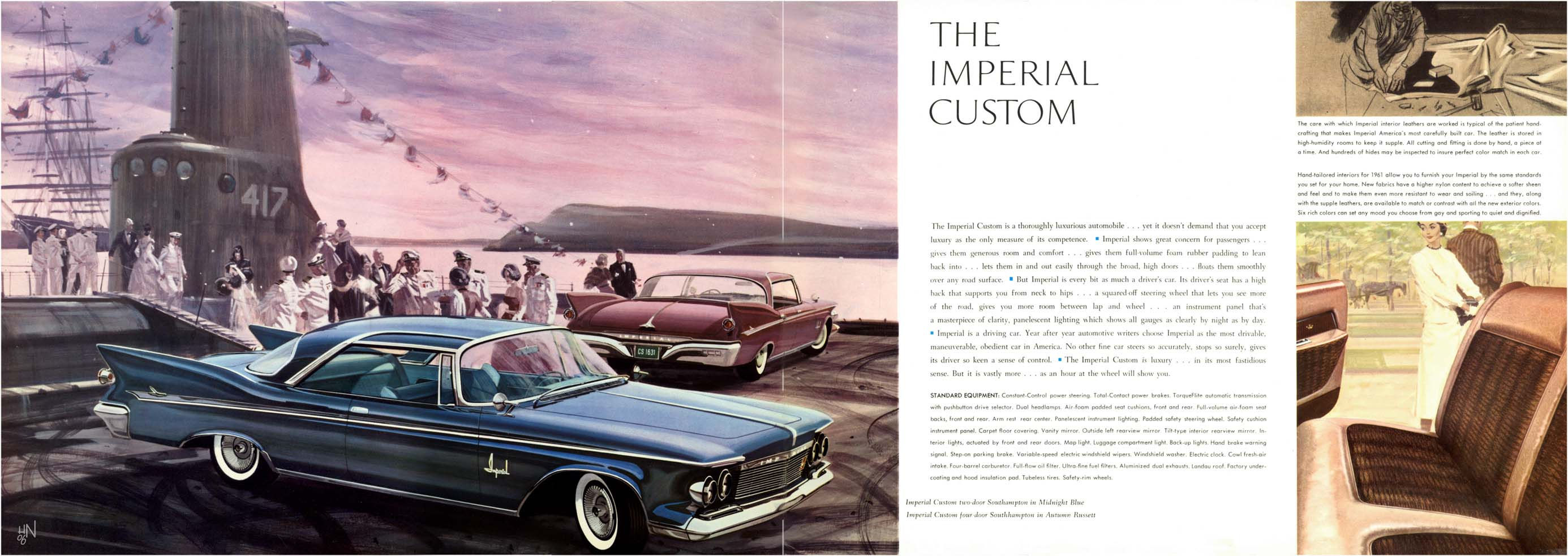 1961 Chrysler Imperial Brochure Page 6